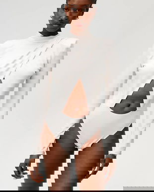 Undress Code body Thong culoarea bej, uni, 1016