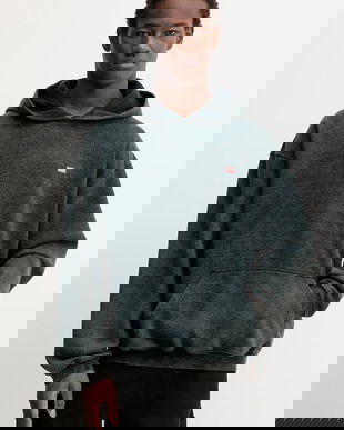 Diesel bluză S-KAI cu glugă, cu imprimeu, A18650.0AGBZ