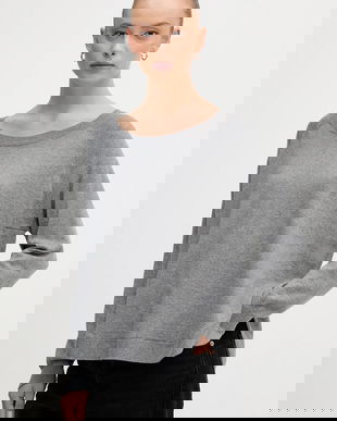 United Colors of Benetton pulover din amestec de lână culoarea gri, light, 1Y6SD10EG