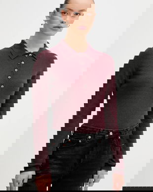 United Colors of Benetton pulover din amestec de lână culoarea bordo, light, 102HD301H