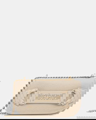 Just Cavalli poșetă culoarea bej, 79RA4BL5 ZSD25