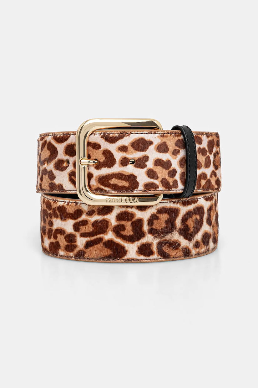 Marella curea de piele culoarea maro, 2523506056200