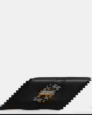 Just Cavalli portofel culoarea negru, 79RA5PA1 ZSA89