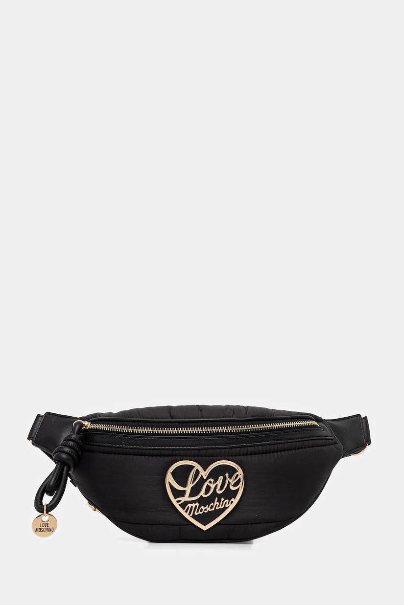 Love Moschino borsetă culoarea negru, JC4355PP0NKY100A