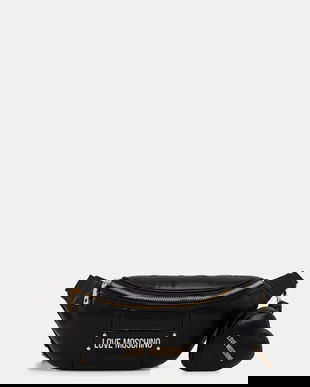 Love Moschino borsetă culoarea negru, JC4323PP0NKM100A