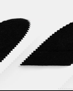 Filippa K pălărie din amestec de lână culoarea negru, 31309