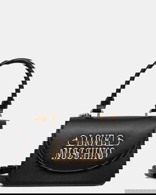 Love Moschino poșetă culoarea negru, JC4335PP0NK1300A