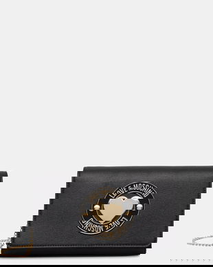 Love Moschino poșetă culoarea negru, JC4368PP0NKG0000