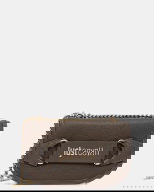 Just Cavalli poșetă culoarea maro, 79RA4BL4 ZSD25