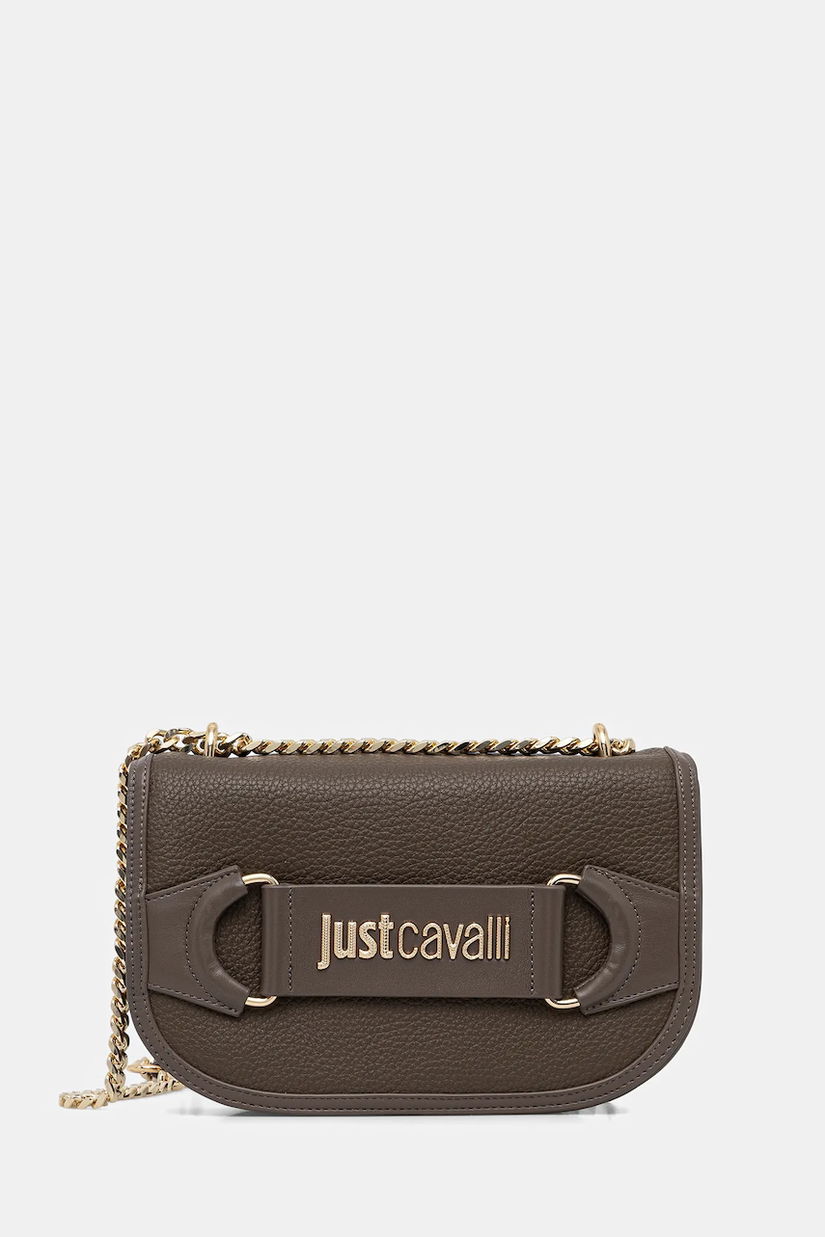 Just Cavalli poșetă culoarea maro, 79RA4BL4 ZSD25