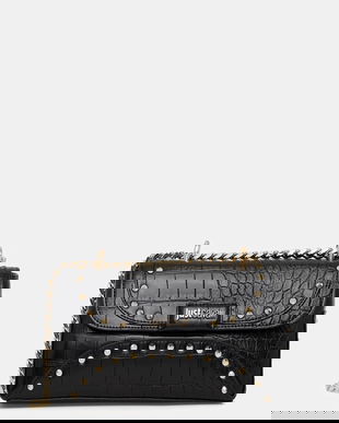 Just Cavalli poșetă culoarea negru, 79RA4BF5 ZSB96