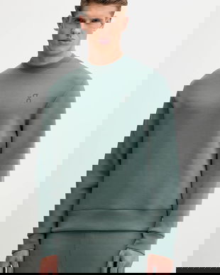 On hanorac Focus Tech culoarea verde, uni, 1MF30310153