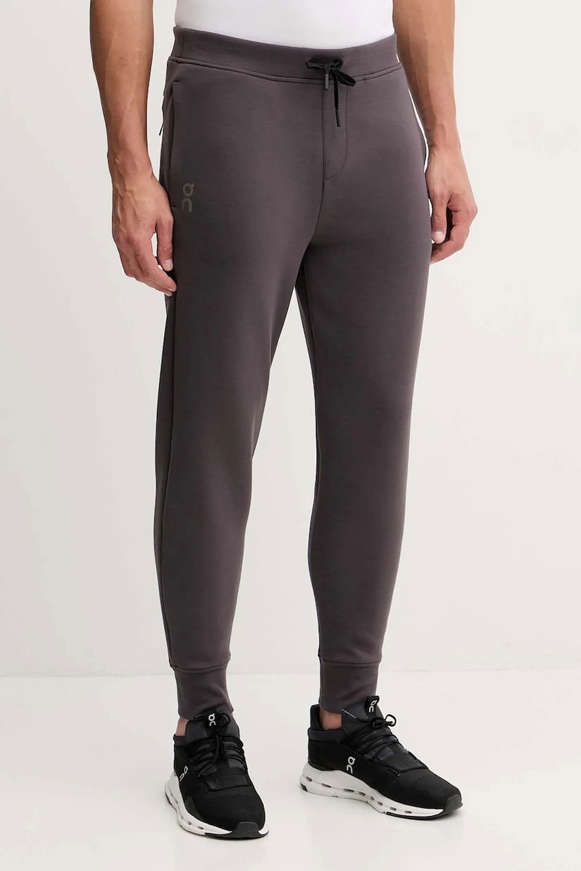 ON running pantaloni de antrenament Focus Tech culoarea violet, uni, 1MF30320569