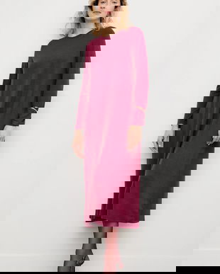 Answear.LAB rochie culoarea bordo, mini, evazati