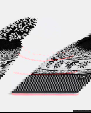 Eisbar pălărie din amestec de lână Retroski Pompon MÜ culoarea gri, E31016