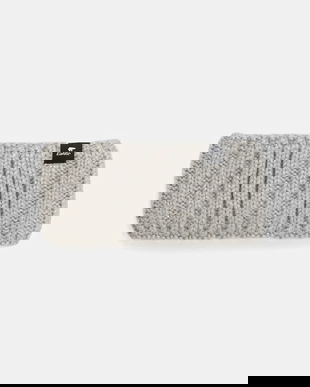 Eisbar bentiță cu lână Alea STB culoarea gri, E85035