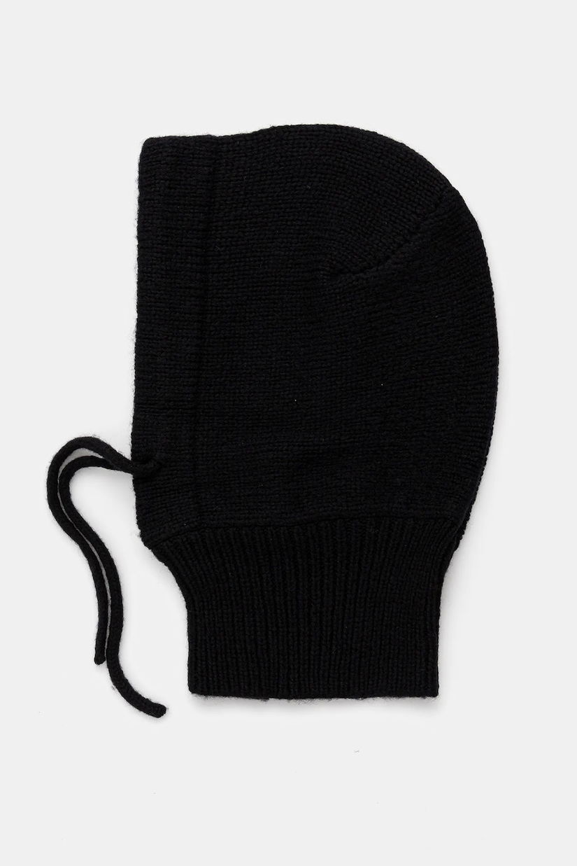 Eisbar cagulă umplută cu lână Mathilde Hood culoarea negru, E31003