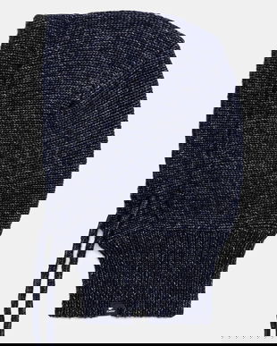 Eisbar cagulă umplută cu lână Mathilde Hood culoarea bleumarin, E31003