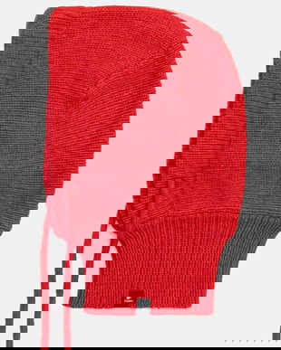 Eisbar cagulă umplută cu lână Mathilde Hood culoarea roșu, E31003