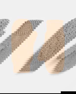 Eisbar mănuși cu lână Afra Mittens culoarea bej, E80135