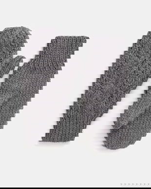 Eisbar mănuși cu lână Afra Mittens culoarea gri, E80135