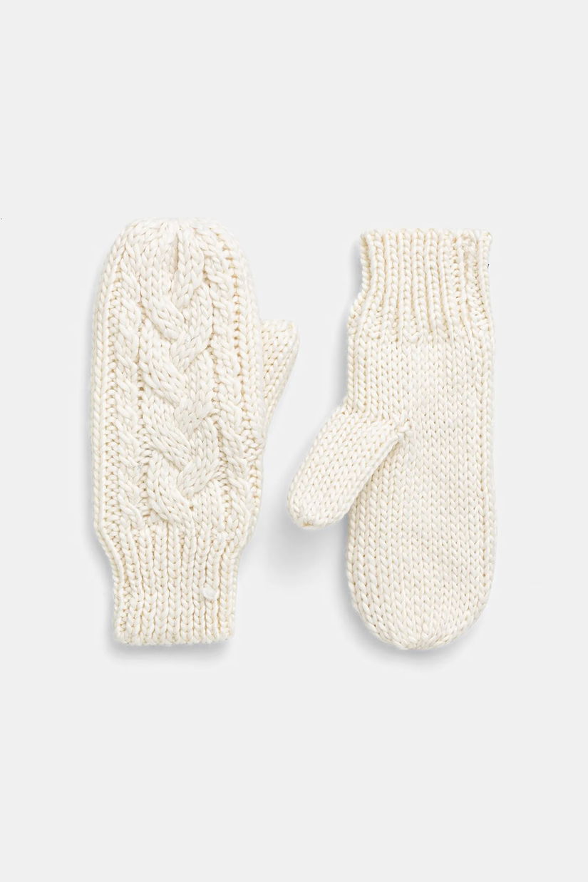 Eisbar mănuși cu lână Afra Mittens culoarea bej, E80135