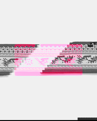 Eisbar bentiță cu lână Retroski STB culoarea roz, E36154