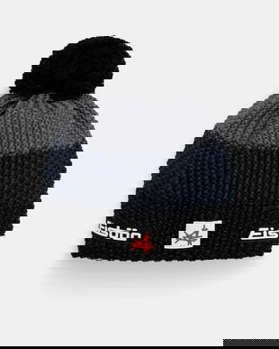 Eisbar căciulă din amestec de lână Star Pompon MÜ SA culoarea bleumarin, E33172