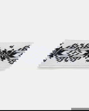 Eisbar bentiță cu lână Jarek STB culoarea alb, E36156