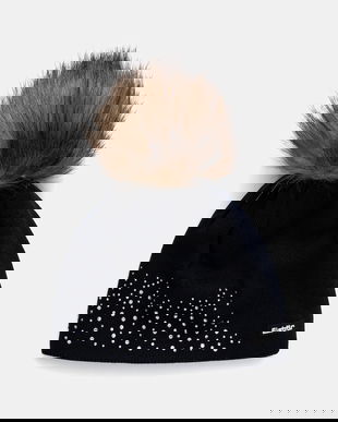 Eisbar pălărie din amestec de lână Nalin Lux Crystal MÜ culoarea bleumarin, E80115