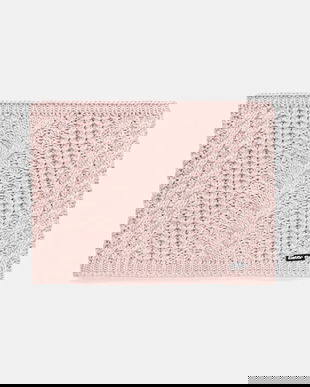 Eisbar o eșarfă cu lână Afra Loop culoarea roz, uni, E80136