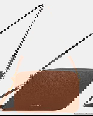 Coccinelle poșetă de piele TEBE culoarea violet, E5.MN5.52.01.01