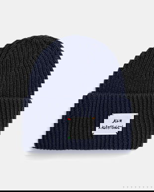 Rossignol căciulă din amestec de lână culoarea galben, din tricot gros, RLMWH16U