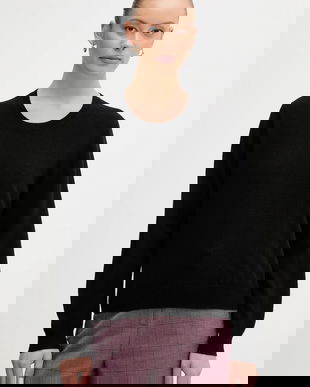 United Colors of Benetton pulover de lână culoarea negru, 1002D10BG