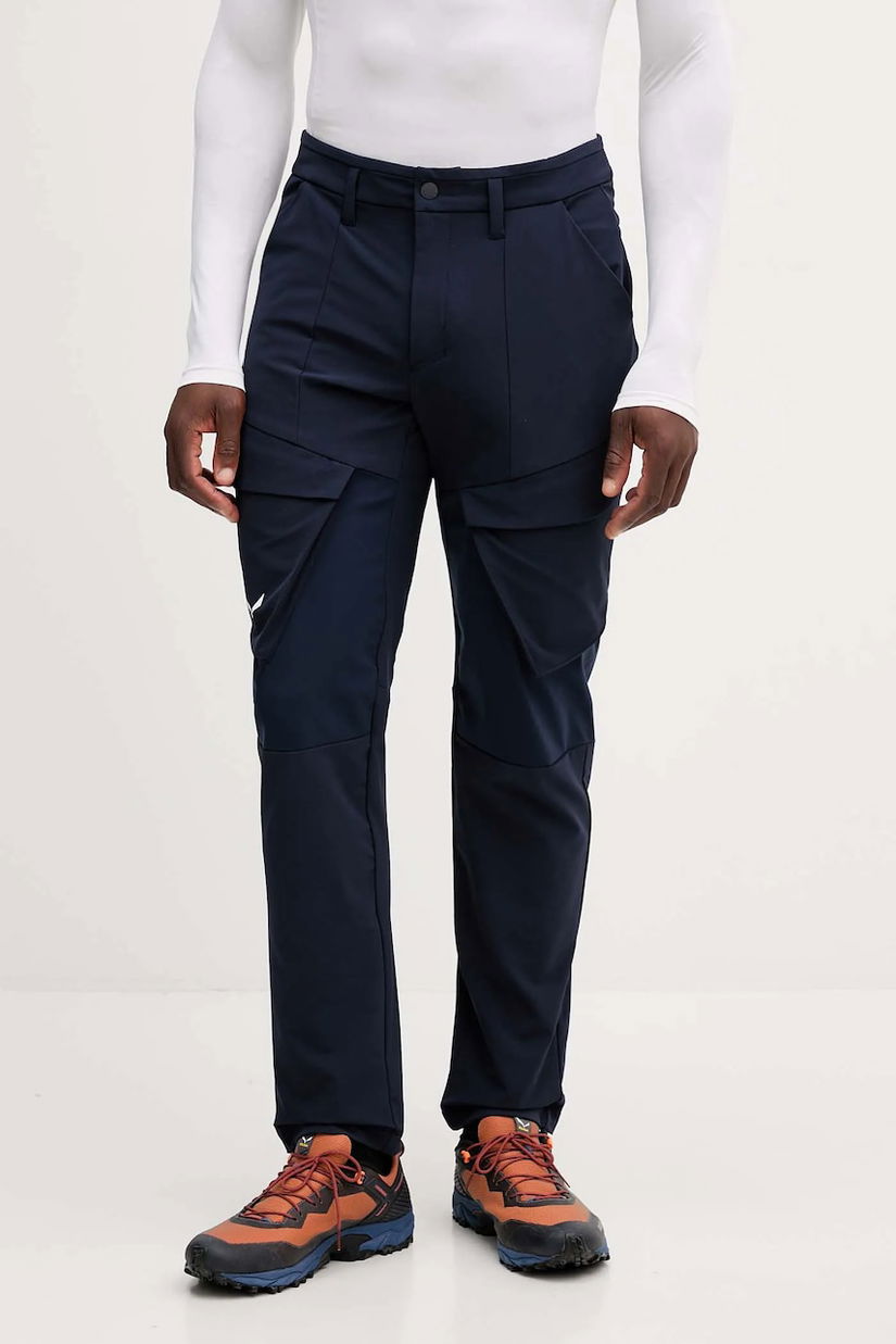 Salewa pantaloni de exterior Puez culoarea gri, 00.0000028482
