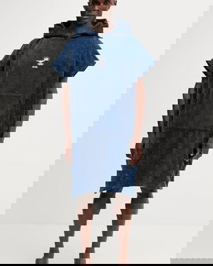 Rip Curl prosop din bumbac culoarea negru