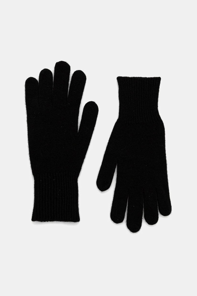 United Colors of Benetton mănuși de lână culoarea negru, 1202DG00E