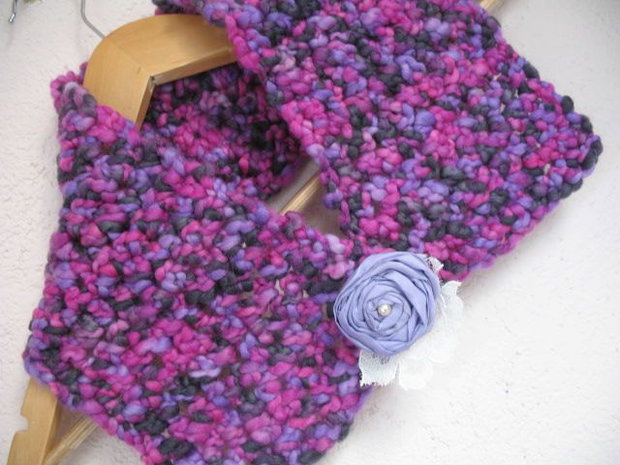 Accesoriu crosetat/guler