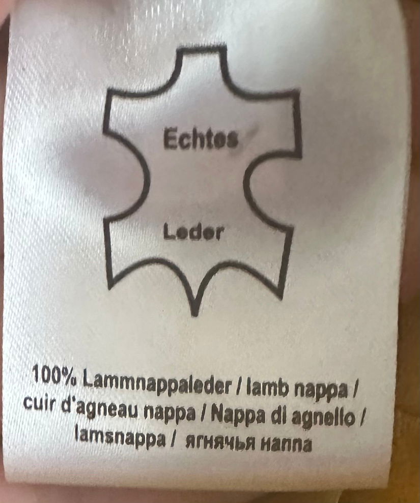 Geaca din piele naturală moale