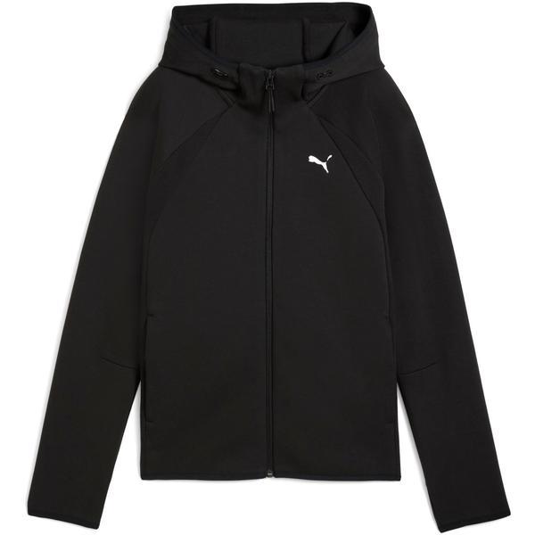 Jacheta femei Puma Evostripe Full-zip Hoodie Dk 68814101, XS, Negru