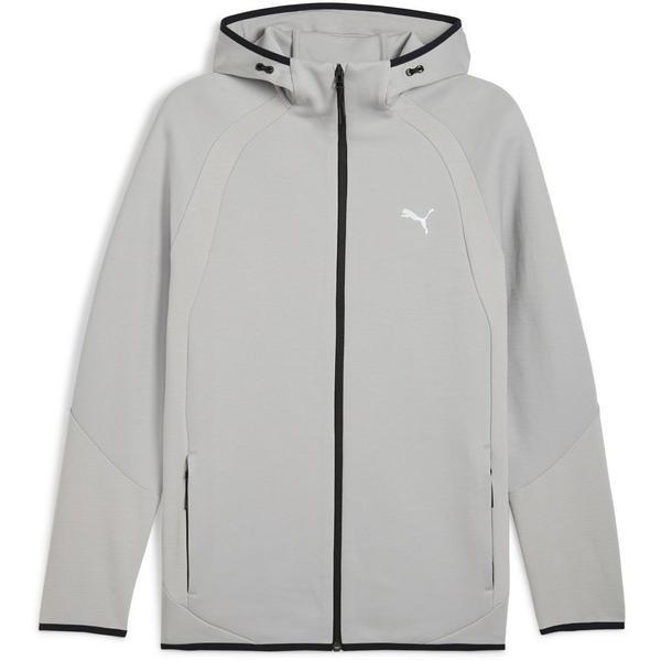 Hanorac barbati Puma Evostripe Fz Hoodie Dk 68823163, L, Gri