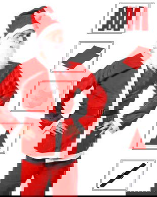 C0stum  Mos Craciun adulti