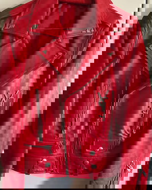 Geaca din piele naturală moale