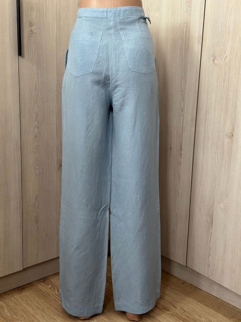 PANTALONI TRUSSARDI ORIGINALI MARIME 44 VASCOZA SI IN