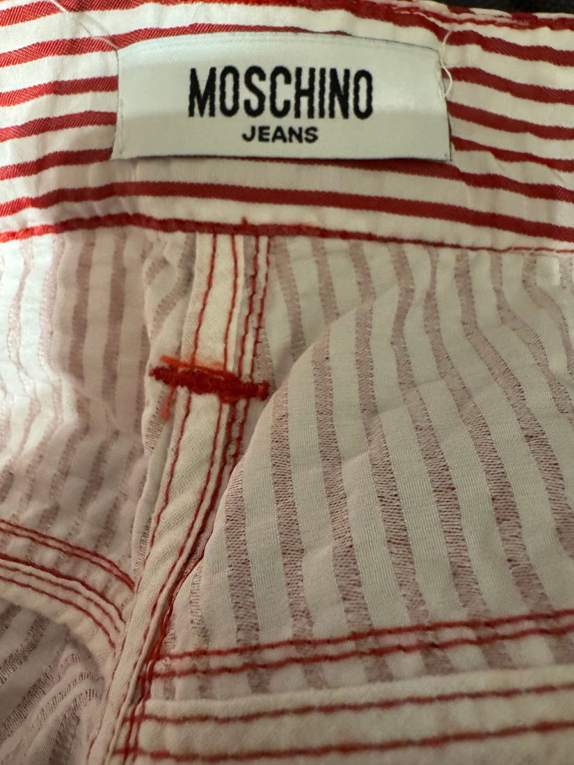 PANTALONI MOSCHINO DONNA JEANS ORIGINALI MARIME 46 IT,14 GB,42 D