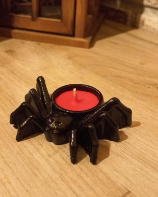 Lumânare parfumata de Halloween-"Spider"