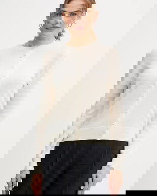 United Colors of Benetton cardigan din cașmir culoarea bej, 1033D502A