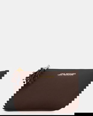 Love Moschino portofel culoarea maro, JC5314PP0NKD0313