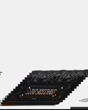 Love Moschino poșetă culoarea negru, JC5681PP0NLA0000