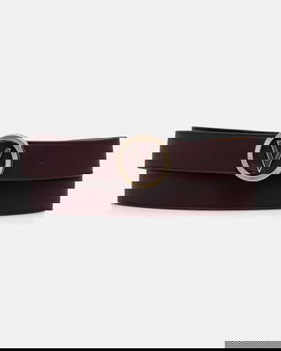 Valentino Bags curea FLAME culoarea violet, VCS9ND57